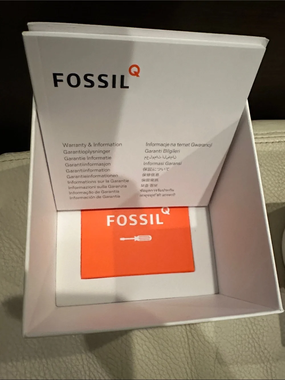 Fossil Silver Hybrid Men's Stainless Steel Bracelet Watch